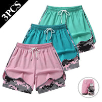 Pink + Lake Blue + Light Green