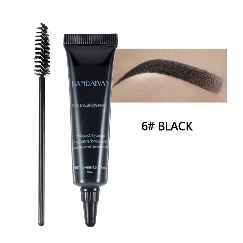 Long-lasting Waterproof Smudge-proof Liquid Eyebrow Gel/Tint(With Free Brush)