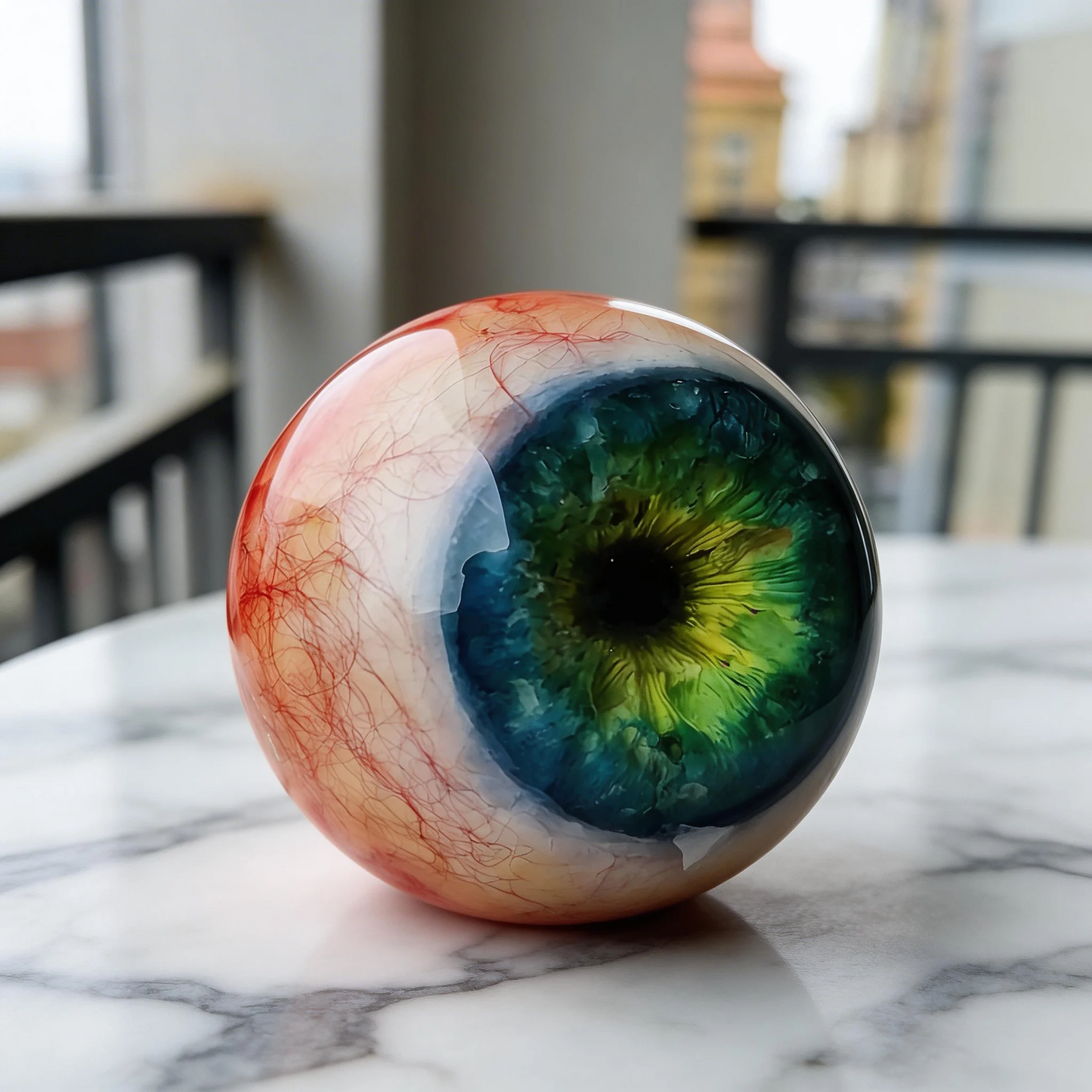 Hyper-Realistic Monster Eye Decor