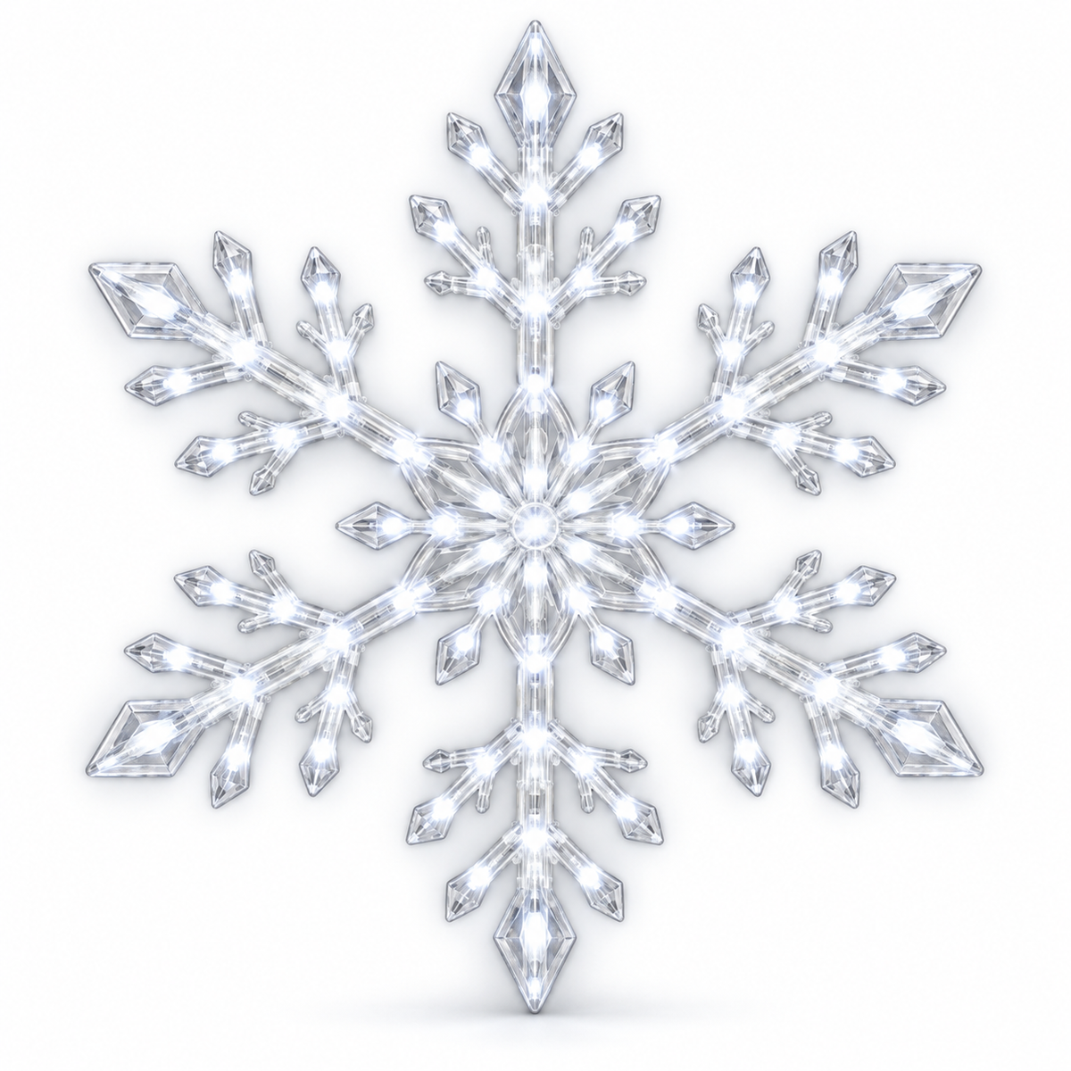 💙 Snowflake Christmas Decor Set, Blue & White Holiday Ornaments