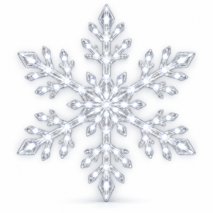 💙 Snowflake Christmas Decor Set, Blue & White Holiday Ornaments