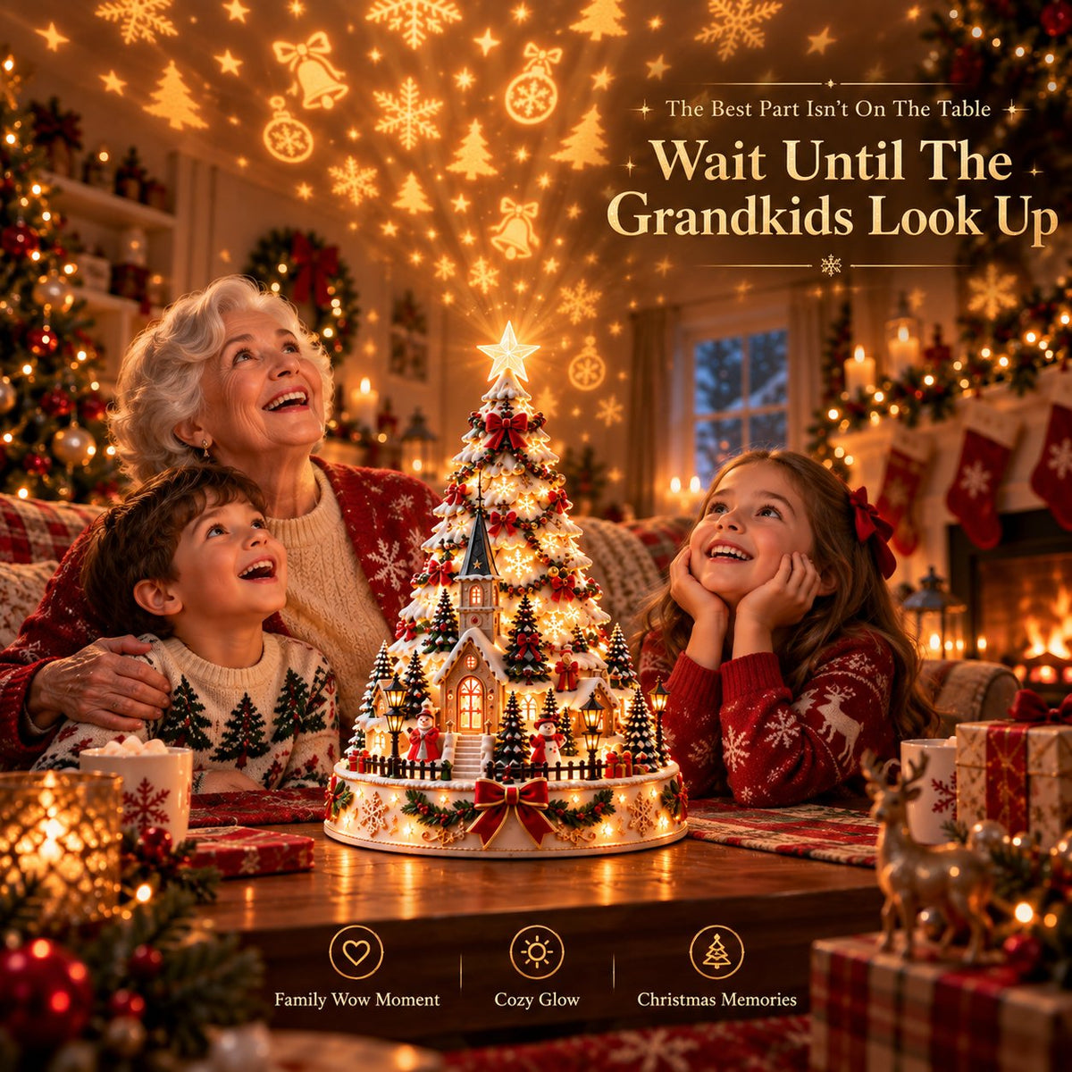 🎄Christmas Village Lightscape Tree