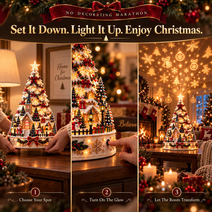 🎄Christmas Village Lightscape Tree