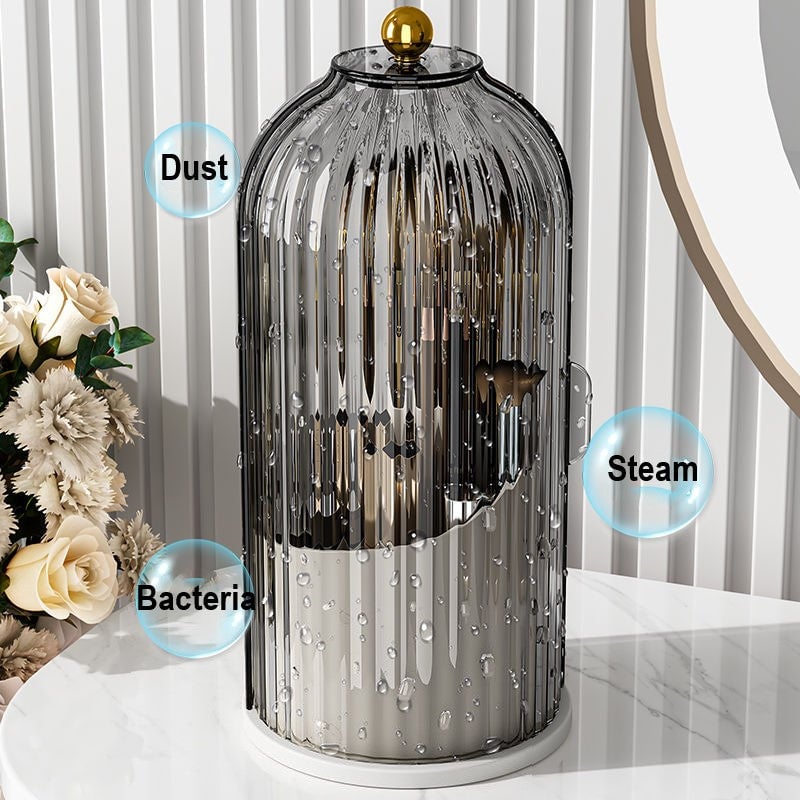 ✨Sliding Lid Toothbrush Organizer