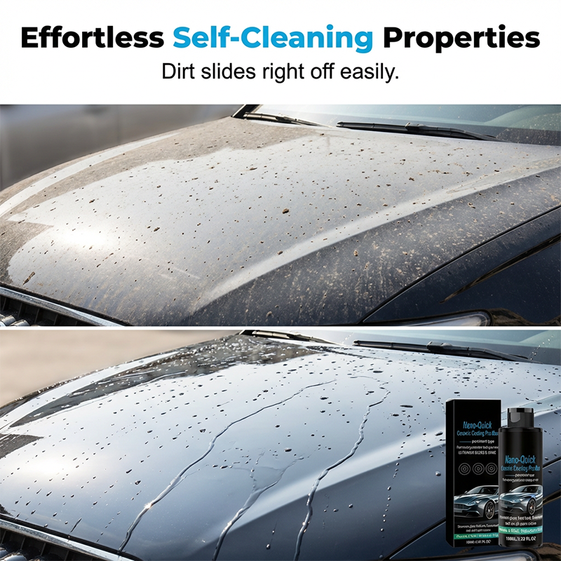 High-Gloss Hydrophobic Nano Ceramic Coating Spray