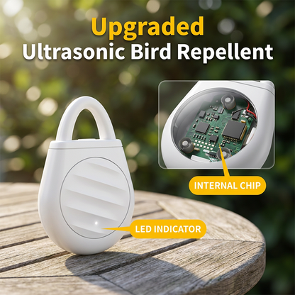 🔥🐦Ultrasonic Portable Bird Repellent Keychain, Keeps Birds, Beasts & Locusts Away